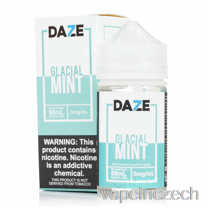 Ledová Máta - 7 Daze E-liquid - 100 Ml 3mg Vape Bez Nikotinu